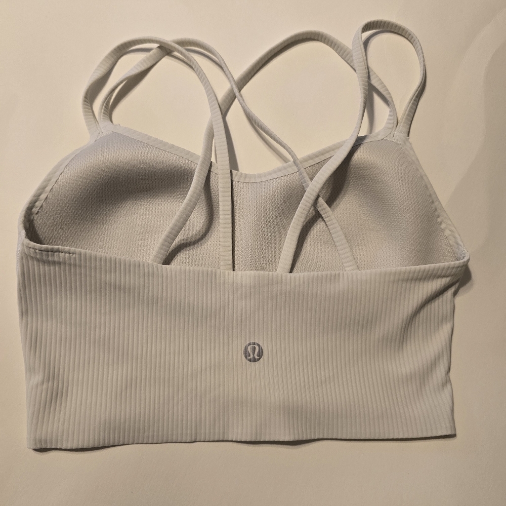 lululemon athletica White Strappy Bralette